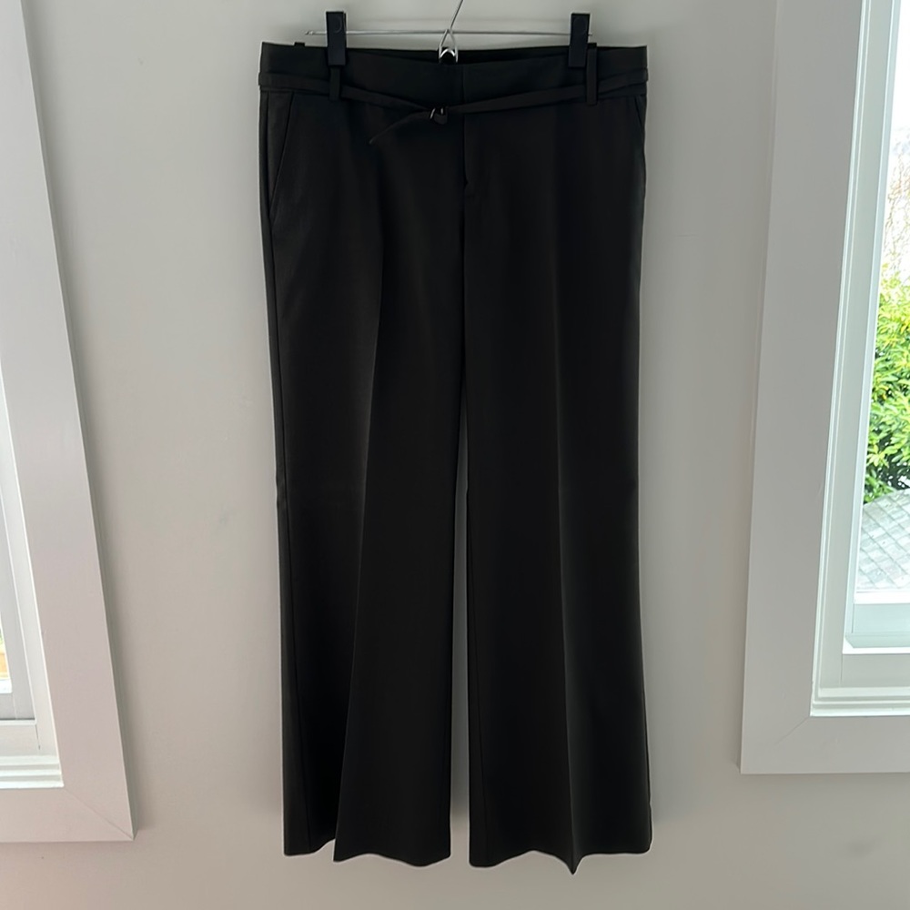 GAP Gray/Green Wide Leg Trouser Pants in Size 8.